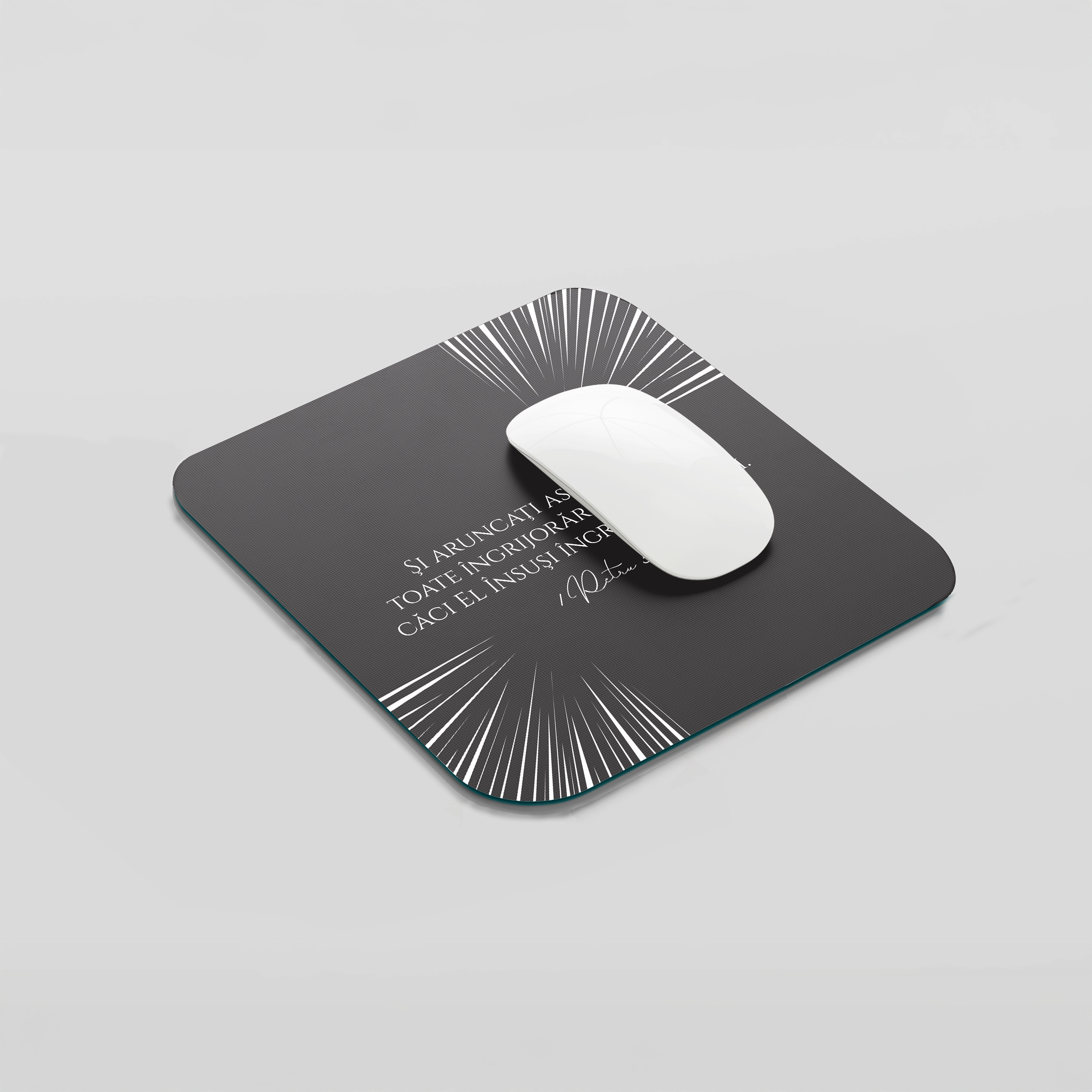 Mousepad, versete biblice - 1 Petru 5:7